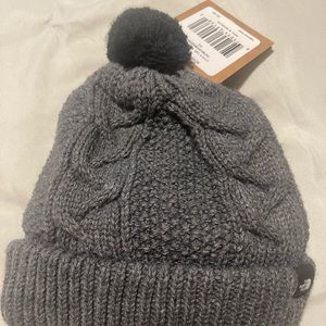 Northface Baby/Toddler boy beenie hat. Dark Gray Brand New!! Size xs